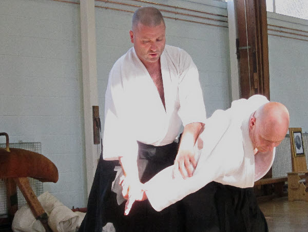 Aikido immobilsation technique